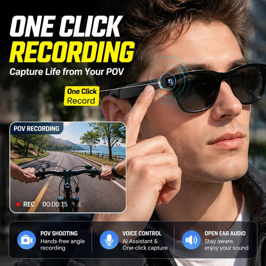 Smart Wireless Bluetooth Glasses