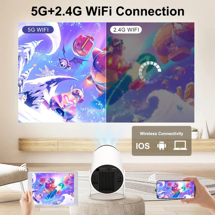 Mini Round Projector | بروجكتور صغير دائري