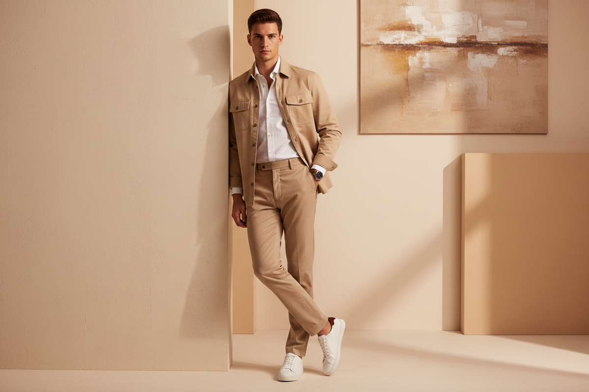 Stylish men’s fashion campaign